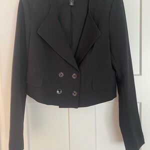 White House Black Market Black Blazer